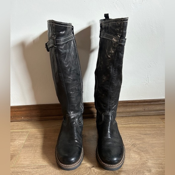 MANAS Moto Leather Boots - Picture 2 of 10